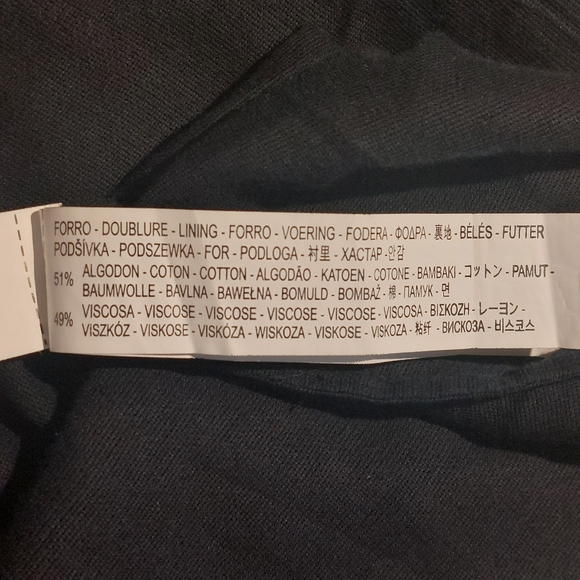 Zara black chiffon beaded boho tunic, M, EUC - Picture 7 of 10